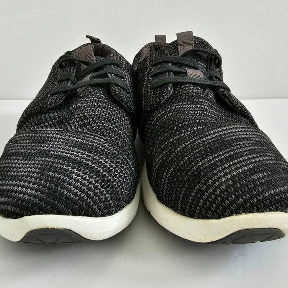 TOMS Women's Del Rey Sneakers Shoes Black/Gray Size 8.5 Lace Up - Picture 3 of 8